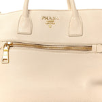 Vitello Daino Top Handle Tote Talco