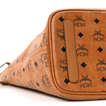 Visetos Medium Liz Reversible Shopper Tote Cognac