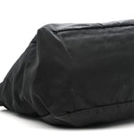 Tessuto Nylon Zip Convertible Tote Black
