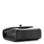 Lambskin Quilted Mini Trendy CC Clutch With Chain So Black