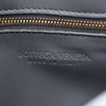 Grained Calfskin Maxi Intrecciato Cassette Crossbody Bag Thunder
