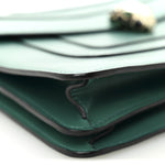 Calfskin Serpenti Forever Medium Shoulder Bag Emerald Green