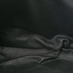 Glossy Calfskin Eelskin Embossed Medium Olivia Hobo Black
