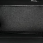 Lambskin Quilted Small Pillow Crush Vanity Case With Chain Black