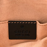 Calfskin Matelasse GG Marmont Belt Bag 85 34 Black