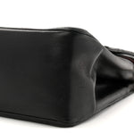 Lambskin Quilted Medium Double Flap Bijoux Chain Black