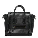 Smooth Calfskin Nano Luggage Black