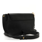 Grained Calfskin Low Key Messenger Black