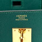 Epsom Birkin 30 Malachite