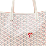 Goyardine Saint Louis Claire Voie PM White Pink