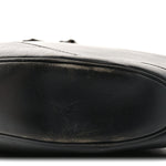 Calfskin Jackie O Hobo Black