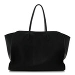 Matte Grained Calfskin Marlo 17 Black