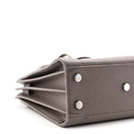 Grained Calfskin Baby Sac De Jour Fog