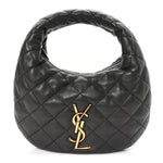 Lambskin Quilted Icarino Bag Urban Grey