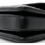 Lambskin Quilted Small Trendy CC Dual Handle Flap Bag Black