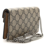 GG Supreme Monogram Super Mini Dionysus Shoulder Bag Taupe