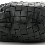 Nappa Intrecciato Teen Jodie Hobo Black