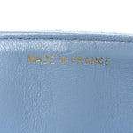 Suede Small Messenger Flap Light Blue