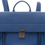 Textured Calfskin Pashli Backpack Cobalt