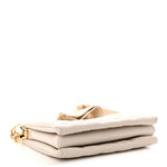 Lambskin Embossed Monogram Coussin PM Beige Cream