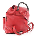 Cellarius Calfskin Medium Bamboo Backpack Petunia