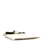 Smooth Calfskin Medium Roy Clutch Merino Grey