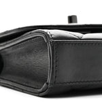 Lambskin Quilted Mini Trendy CC Clutch With Chain So Black