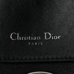 Smooth Calfskin Tri-Color Small Be Dior Flap Black Blue Red
