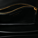 Smooth Calfskin Le Maillon Satchel Black