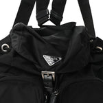 Nylon Vela Small Backpack Black