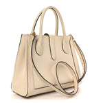 Boarded Plutone Calfskin Medium Jackie 1961 Tote Mystic White