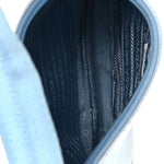 Tessuto Nylon Mini Re-Edition 2000 Bag Celeste