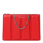 Calfskin Slash Pouch Welsh Red
