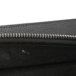 Drummed Calfskin Micro Luggage Black