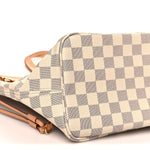 Damier Azur Neo Neverfull MM Rose Ballerine