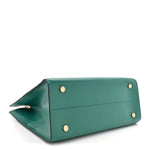 Snakeskin Medium Serpenti Top Handle Tote Emerald