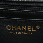 Caviar Quilted Mini Rectangular Flap Black