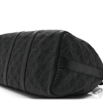 Monogram Taurillon Keepall Bandouliere 35 Black