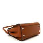 Cuoio Romano Snakeskin Selleria Mini Peekaboo Iconic Satchel Cappuccino