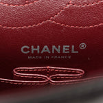 Aged Calfskin Quilted 2.55 Reissue 225 Flap  Black