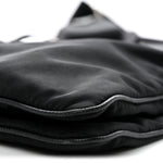 Re-Nylon Saffiano Re-Edition 2000 Double Zip Crossbody Bag Black