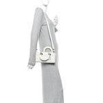 Lambskin Cannage Small Lady D-Joy Latte