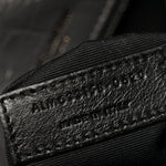 Crinkled Calfskin Matelasse Monogram Medium Niki Chain Satchel Storm