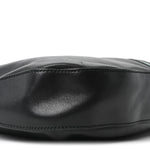 Calfskin Web Stripe Medium Dionysus Hobo Black