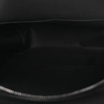 Grained Calfskin Aerogram Takeoff Backpack Black