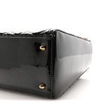 Patent Cannage Medium Lady Dior Black