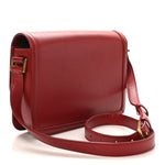Box Calfskin Monogram Medium Solferino Satchel Rouge Opyum
