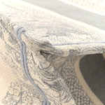 Canvas Embroidered Medium Dioriviera Toile De Jouy Book Tote Gray