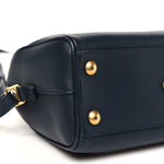 Calfskin Classic Baby Duffle Navy Blue