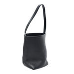 Grained Calfskin Medium N/S Park Tote Black